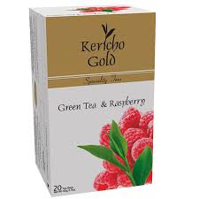 Kericho Gold Green Tea & Raspberry Tea 20 Bags
